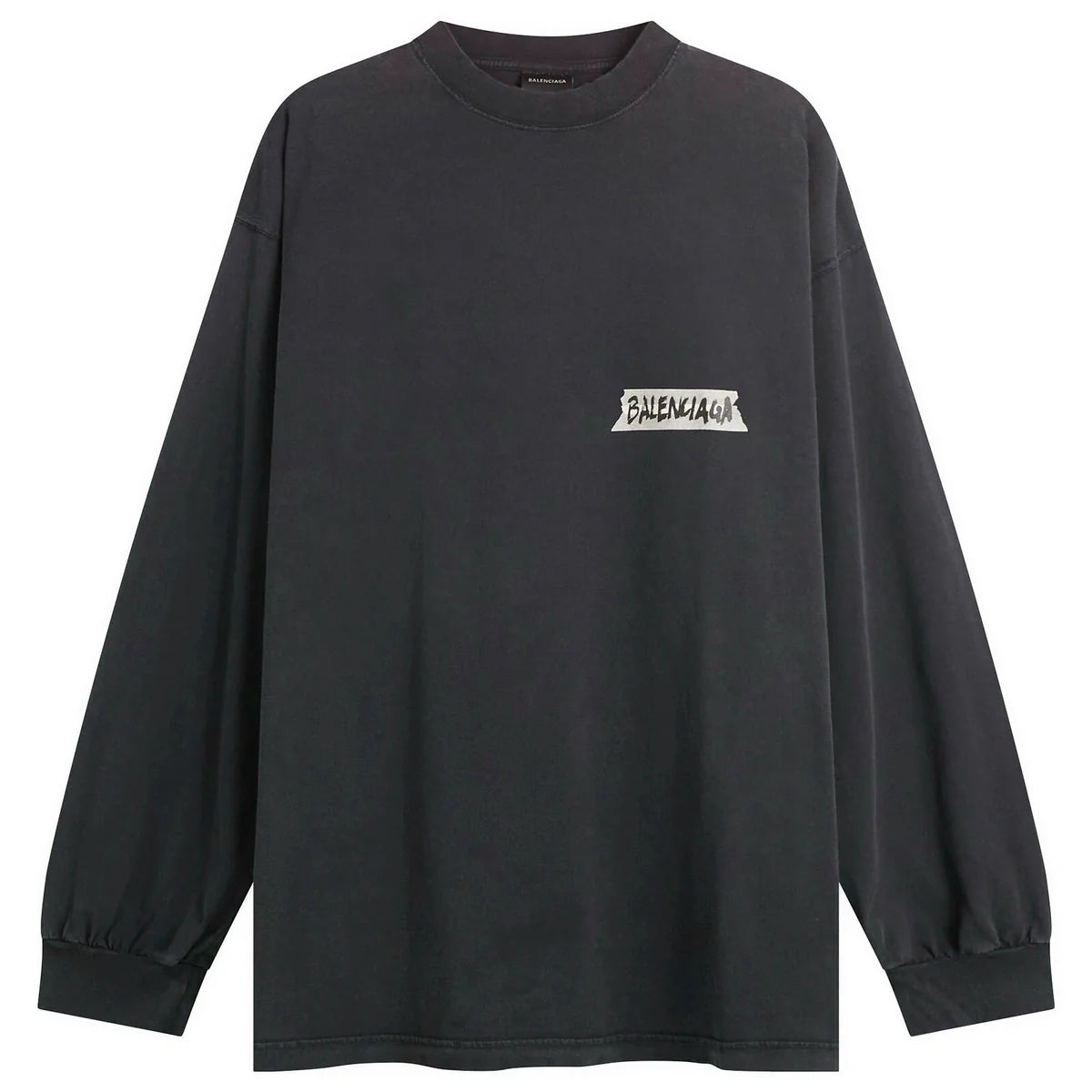 Balenciaga Oversized logo-print hoodie