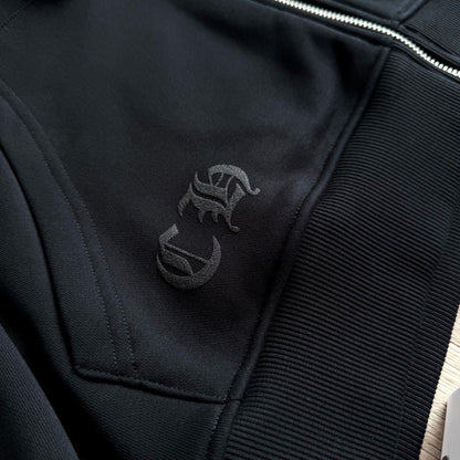Chrome Hearts Scroll Logo Zip Up hoodie