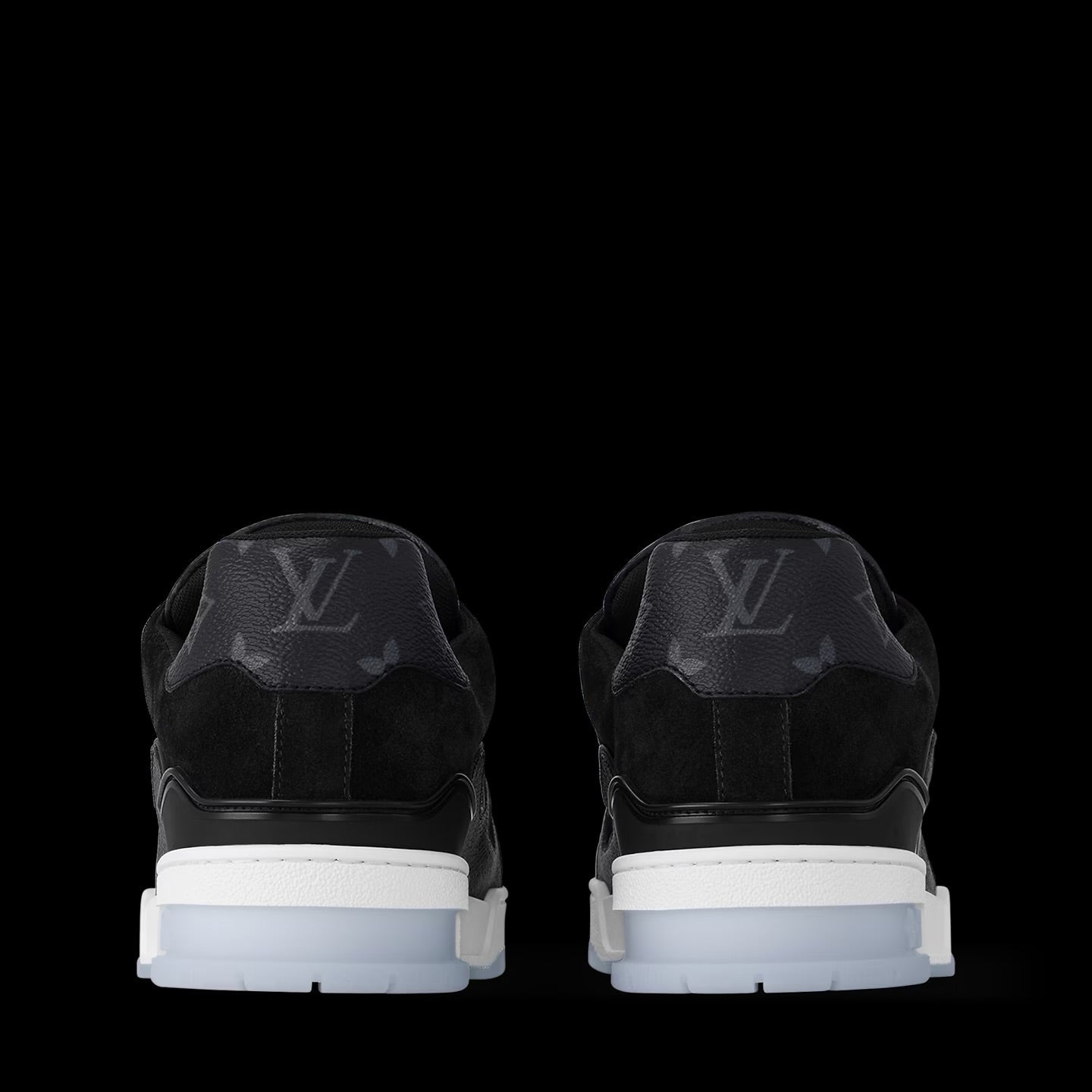 LV Trainer Sneaker Black Monogram