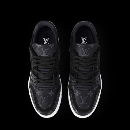 LV Trainer Sneaker Black Monogram