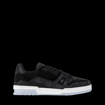 LV Trainer Sneaker Black Monogram