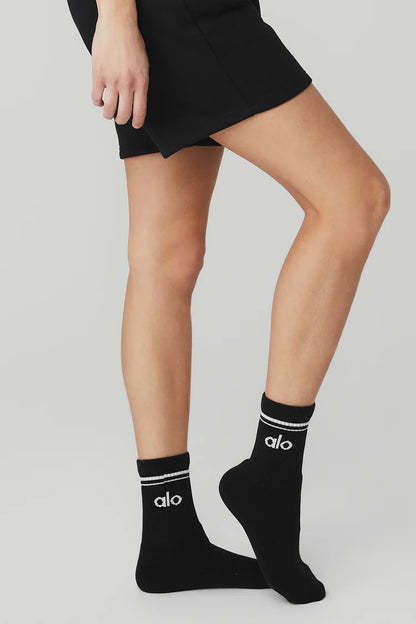ALO Half-Crew Throwback socks 5 pairs per pack